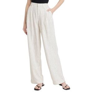 a new day Cream and Black Striped Pants